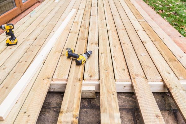 Damaged Deck Boards Repair in San Rafael