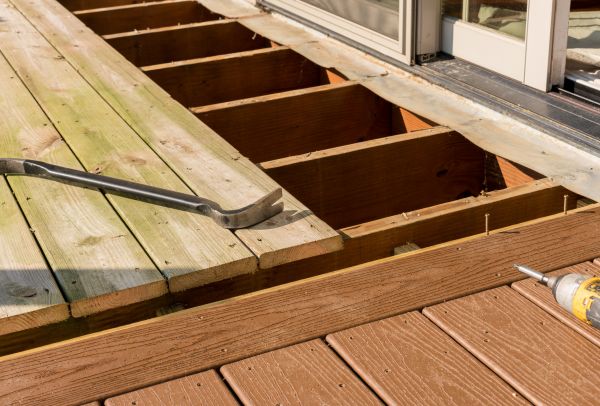 Old Deck Repair in San Rafael