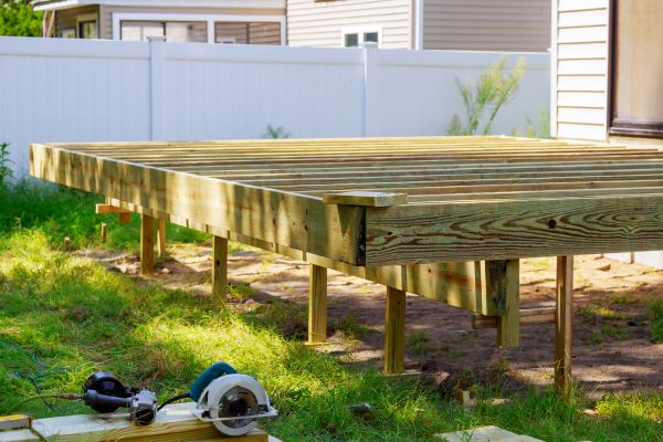 Cost of Elevated Deck Installation in San Rafael