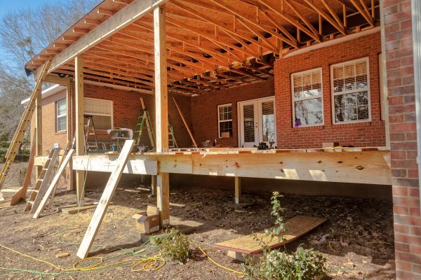 Porch Columns Installation in San Rafael