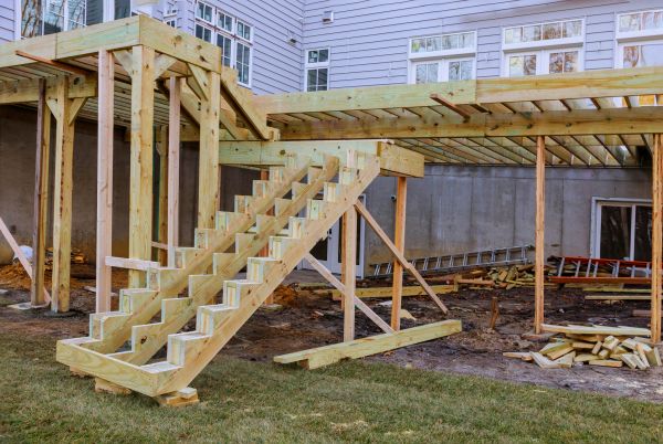 Deck Post Replacement in San Rafael