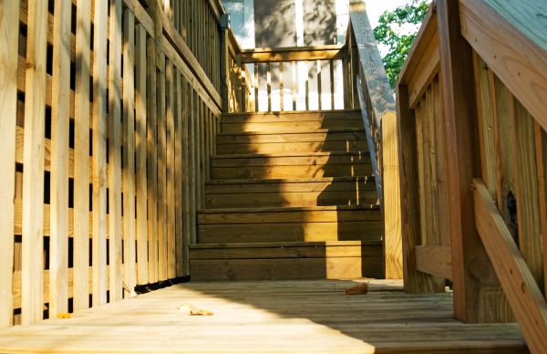 Deck Steps Replacement in San Rafael