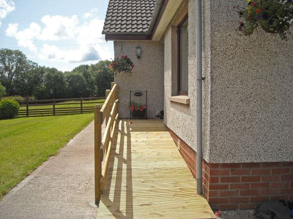 Cost of Hardwood Ramp Installation in San Rafael