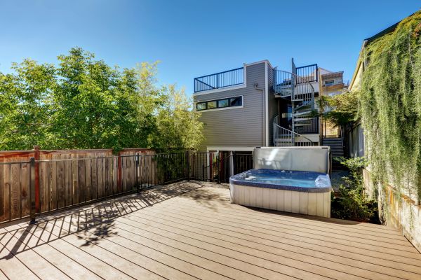 Cost of Hot Tub Deck Installation in San Rafael