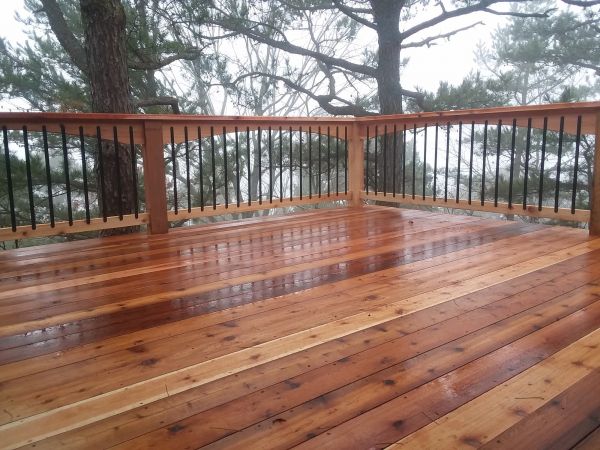 Cedar Deck Repair in San Rafael
